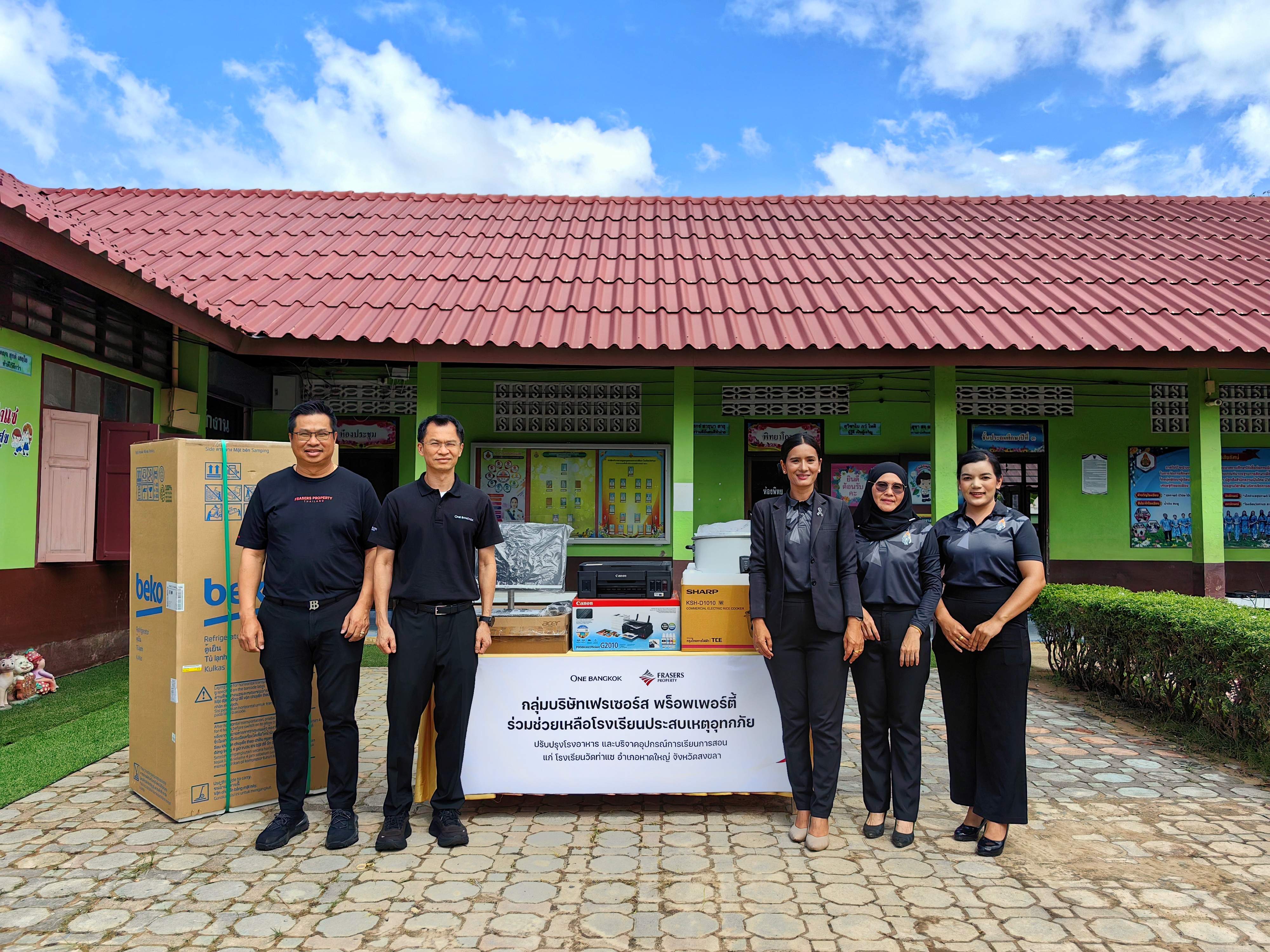 Frasers Property Group joins restoration efforts for flood-affected school in Hat Yai